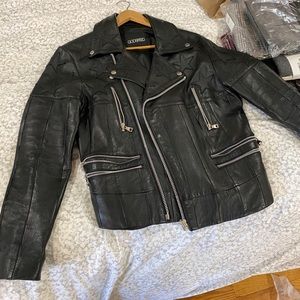 GodSpeed Leather Jacket w/ Stars